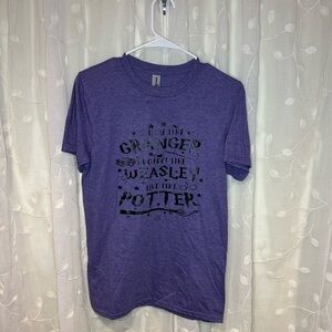 Harry Potter Unisex Graphic Tee, Sz Small